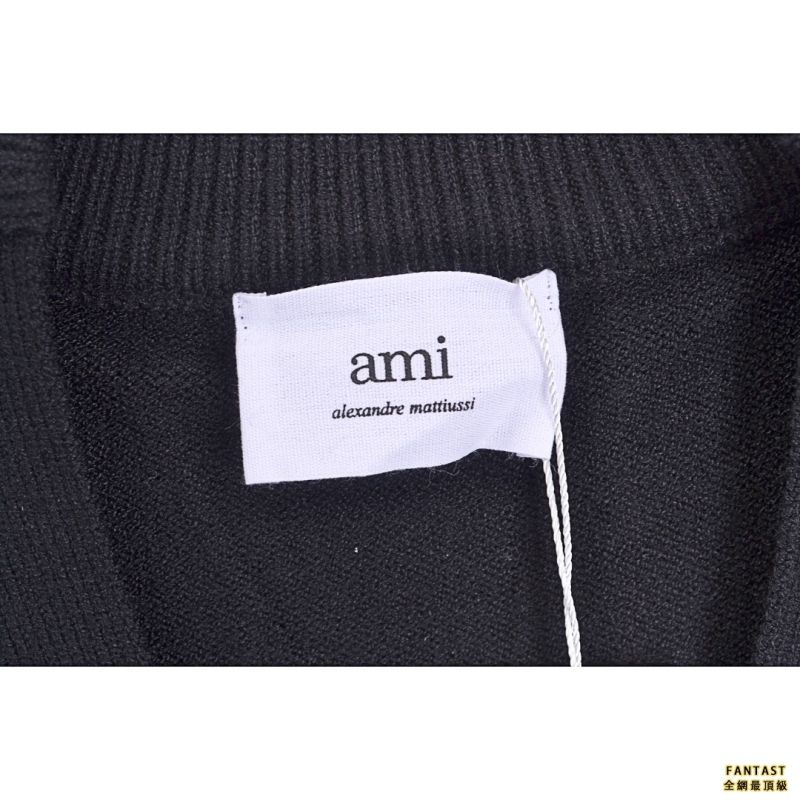 Ami 22FW 愛心針織開衫