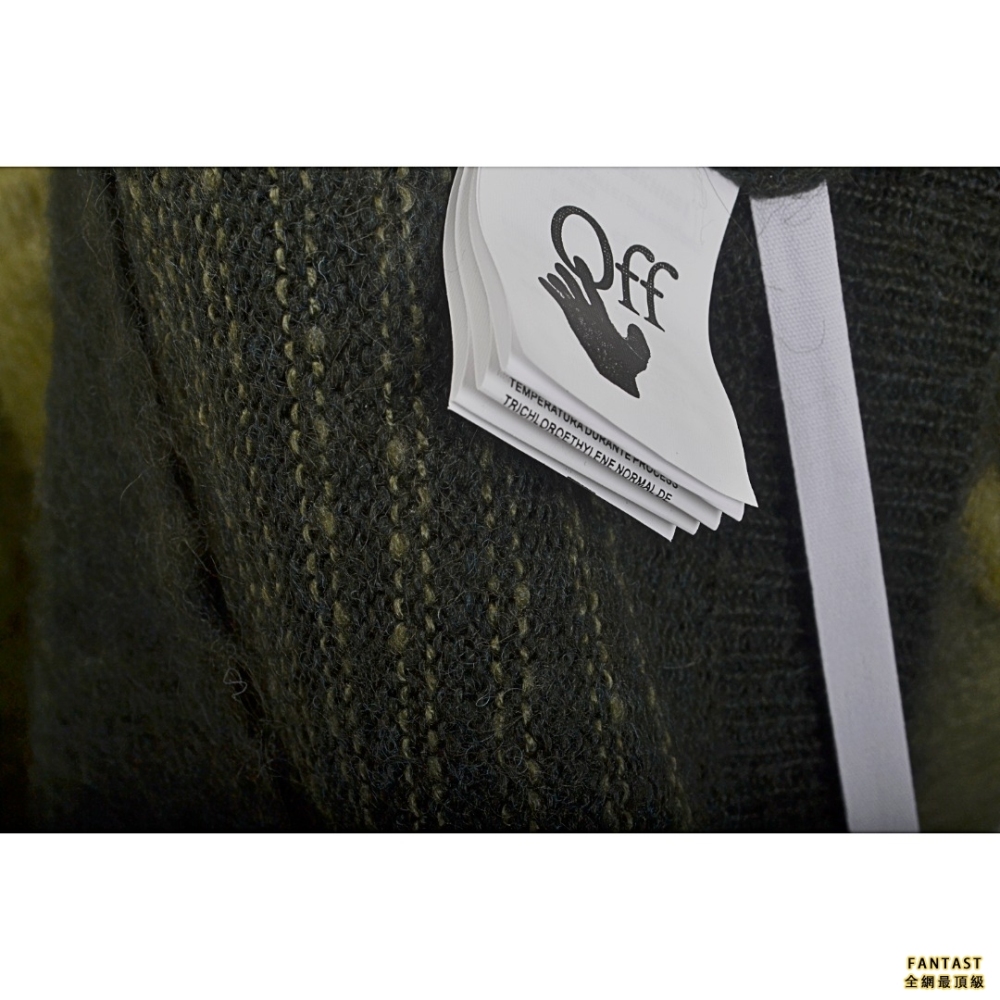 OFF WHITE 馬海毛毛衣