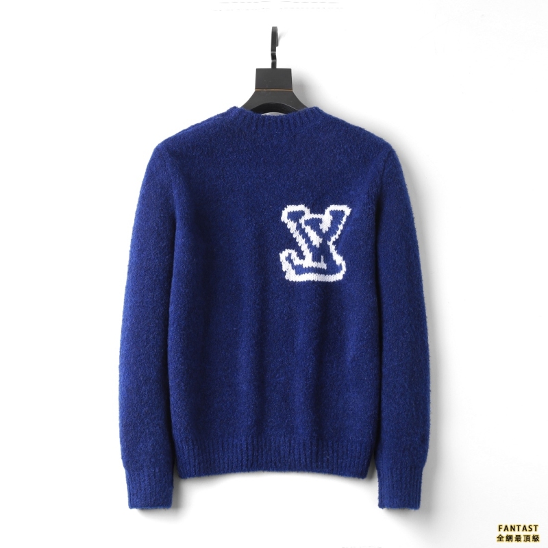 路易威登LOUIS VUITTON 22ss 胸口logo泰迪毛衣