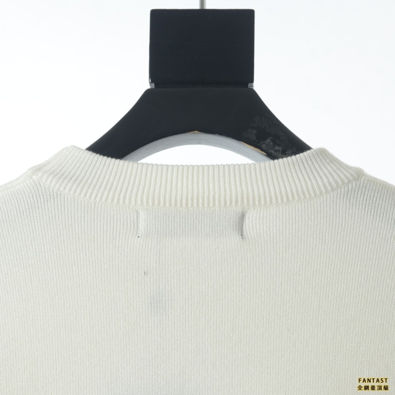Louis Vuitton/路易威登 黑白拼接圓領毛衣