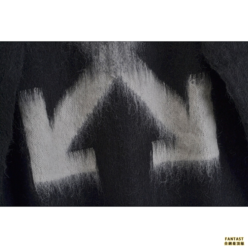 OFF WHITE 馬海毛毛衣