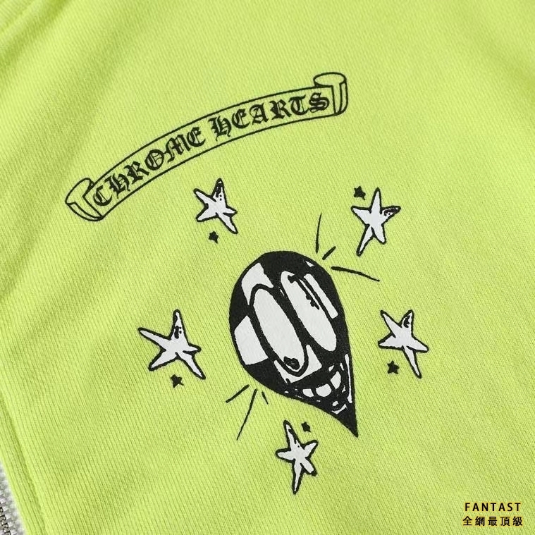 Chrome Hearts 克罗心 惡搞連帽衛衣