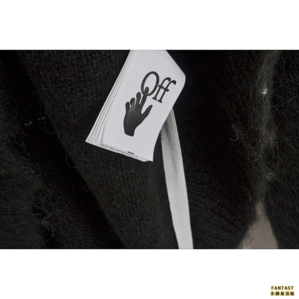 OFF WHITE 馬海毛毛衣