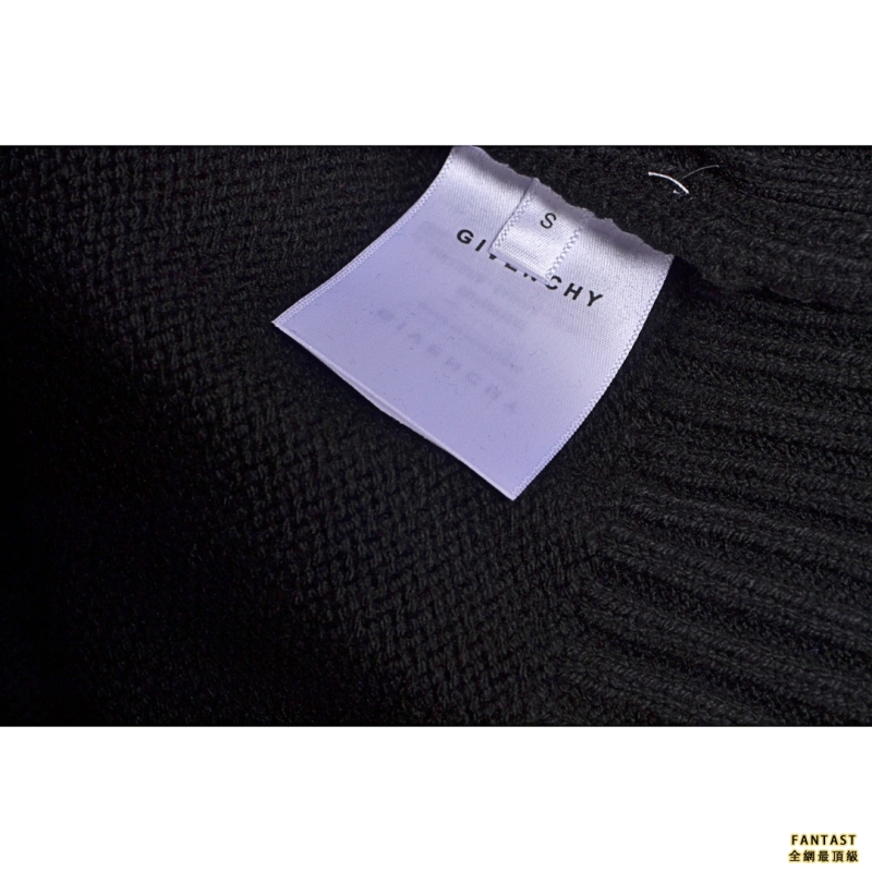 Givenchy/紀梵希 22FW肩帶鎖扣背帶圓領毛衣
