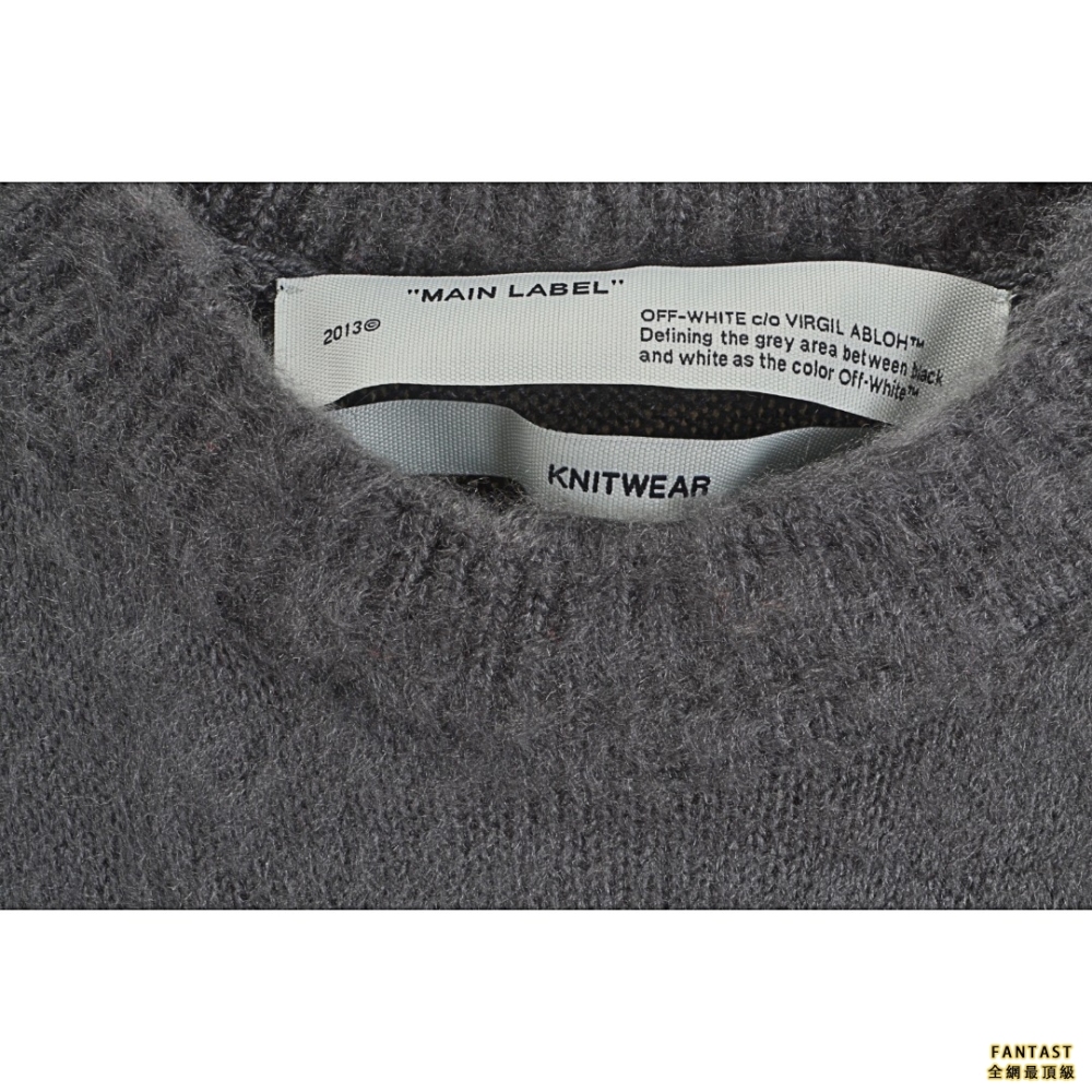 OFF WHITE 馬海毛毛衣