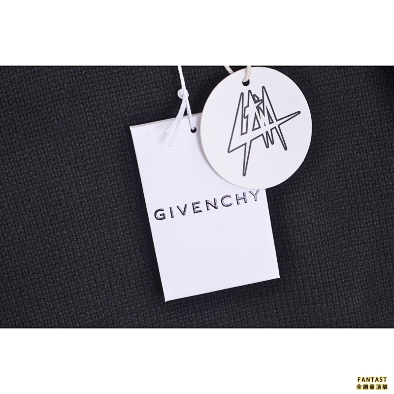 Givenchy/紀梵希 22FW肩帶鎖扣背帶圓領毛衣