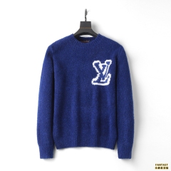 路易威登LOUIS VUITTON 22ss 胸口logo泰迪毛衣