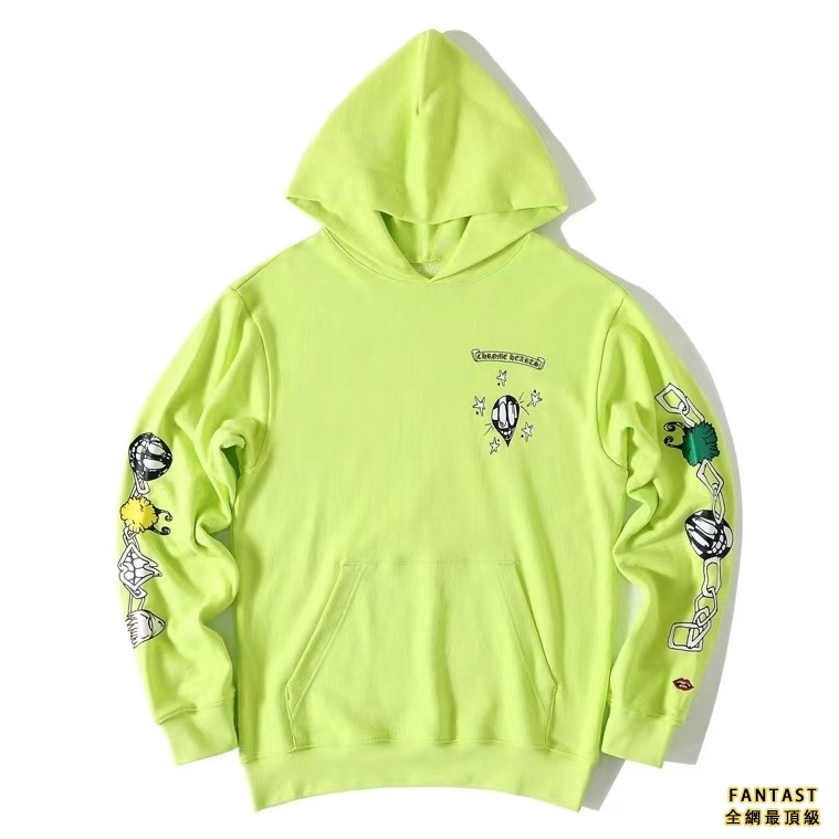 Chrome Hearts 克罗心 惡搞連帽衛衣