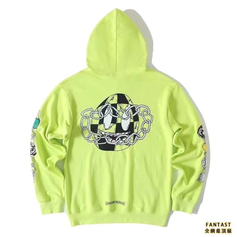 Chrome Hearts 克罗心 惡搞連帽衛衣