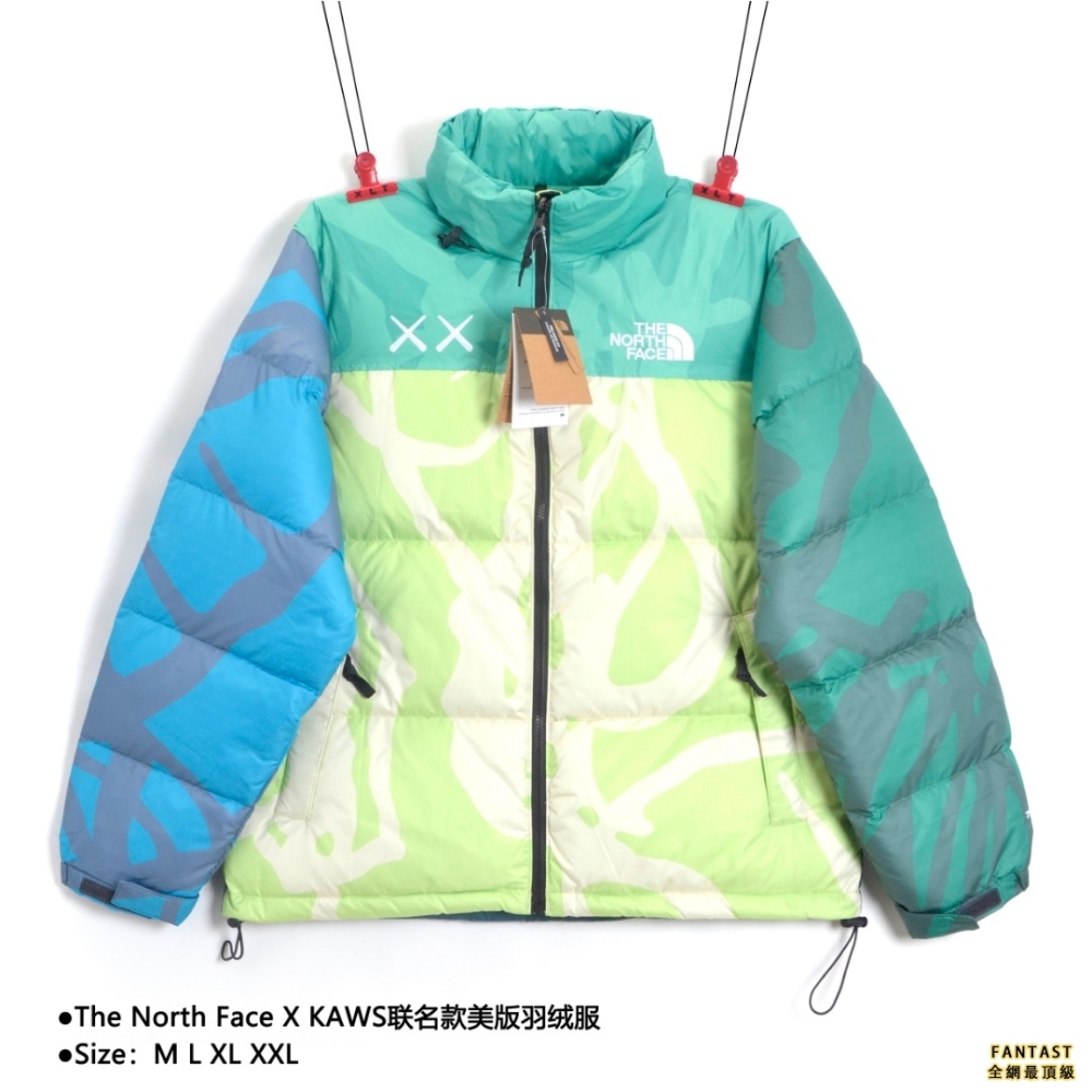 The North Face X KAWS聯名款1996美版羽絨服