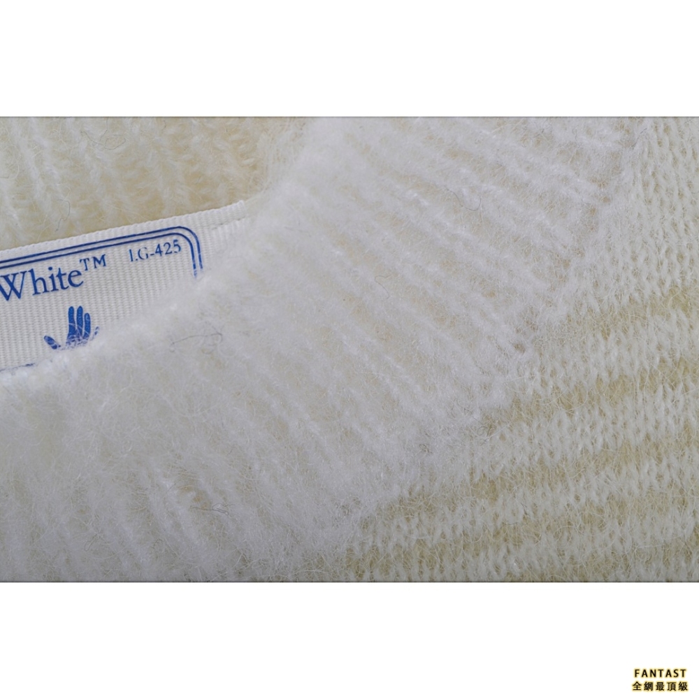 OFF WHITE 馬海毛毛衣
