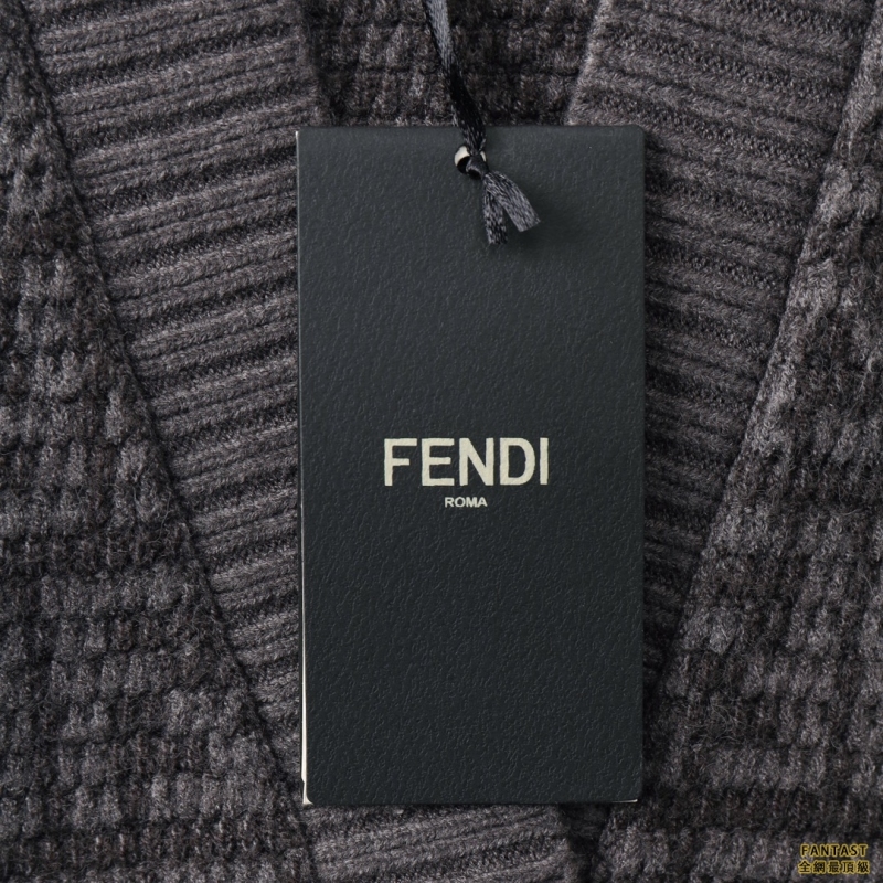 新品 Fend 2022 爆款滿logo開衫