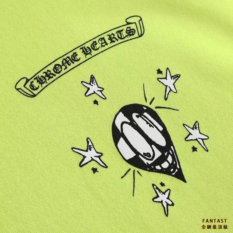Chrome Hearts 克罗心 惡搞連帽衛衣