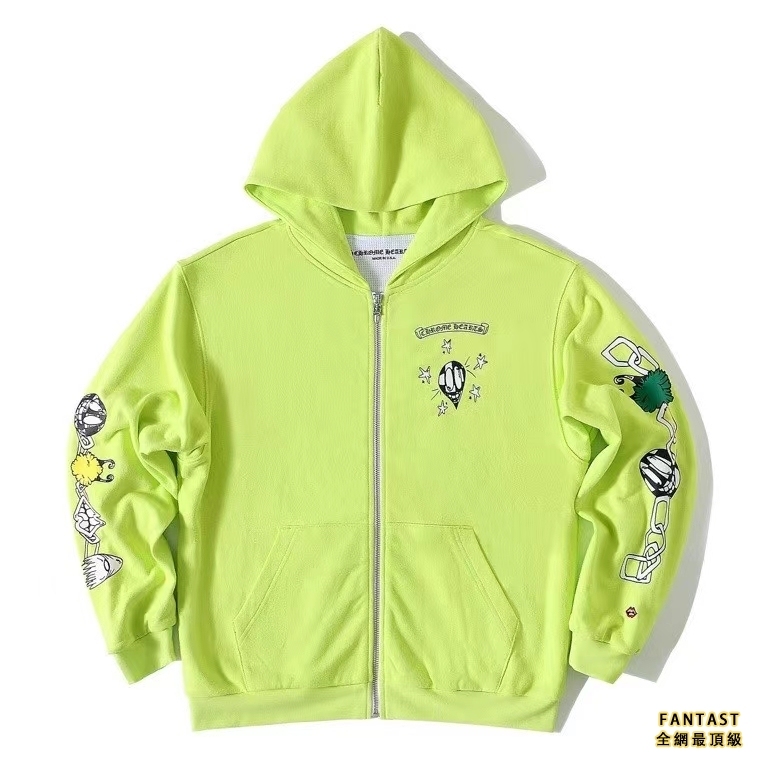 Chrome Hearts 克罗心 惡搞連帽衛衣
