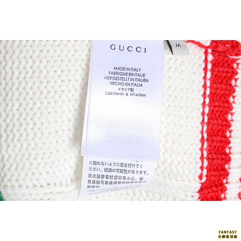 Gucci/古馳 18Fw走秀款羊毛針織開衫  