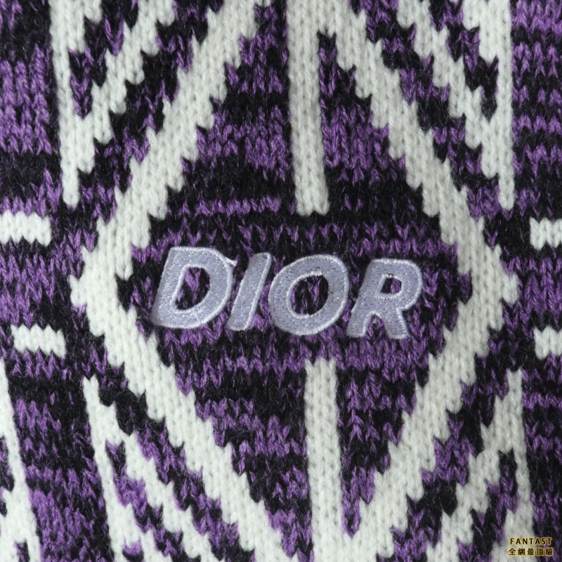 Dior/迪奧 22秋冬新款 提花針織圓領毛衣