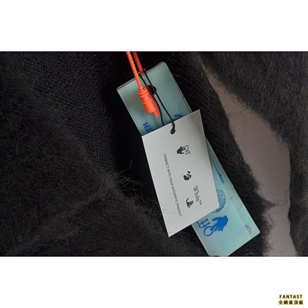 OFF WHITE 馬海毛毛衣