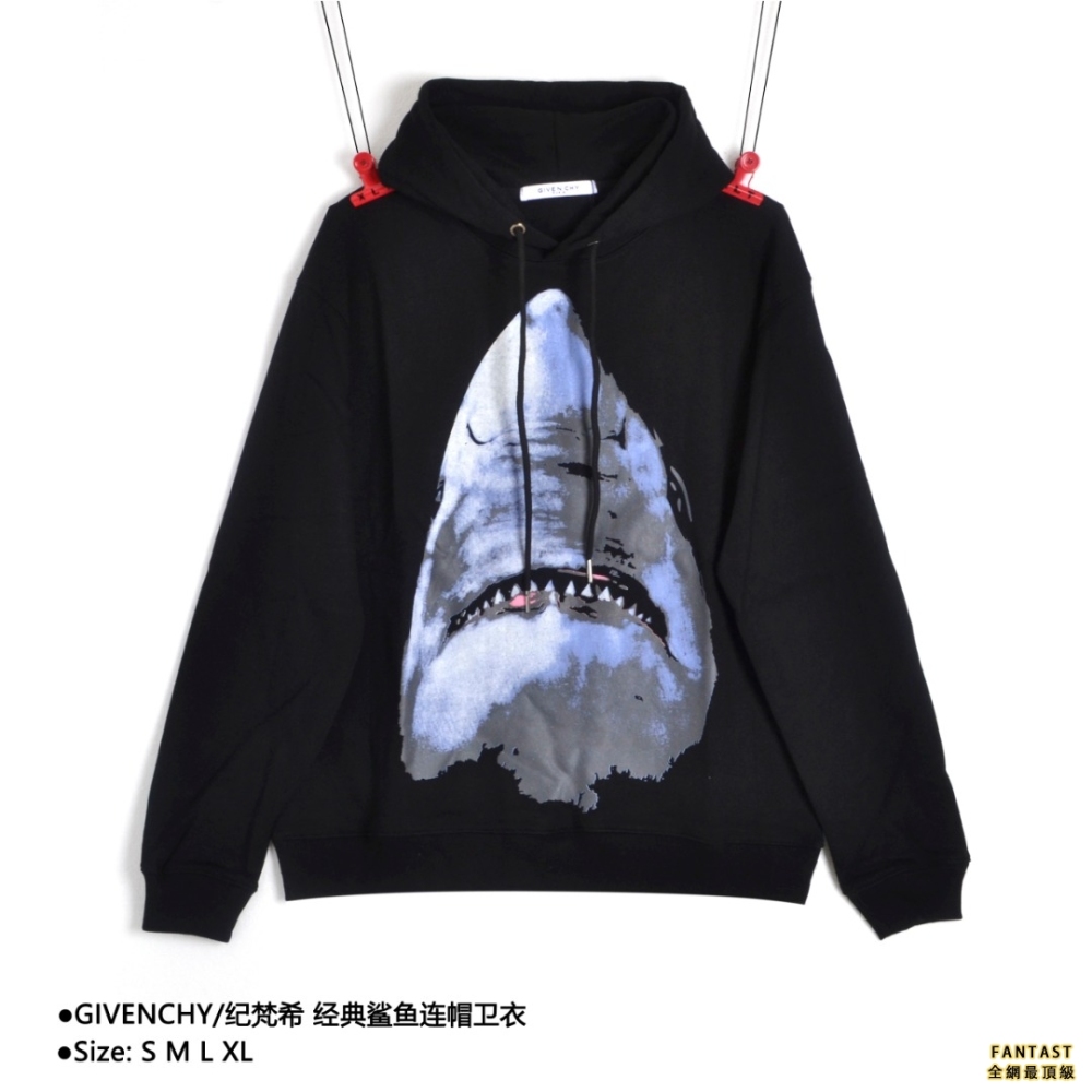 GIVENCHY/紀梵希 經典鯊魚連帽衛衣