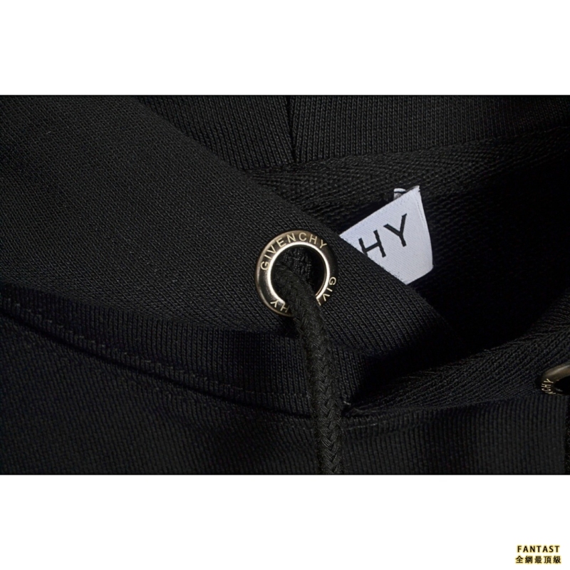Givenchy/紀梵希 22ss 四宮格logo刺繡連帽衛衣