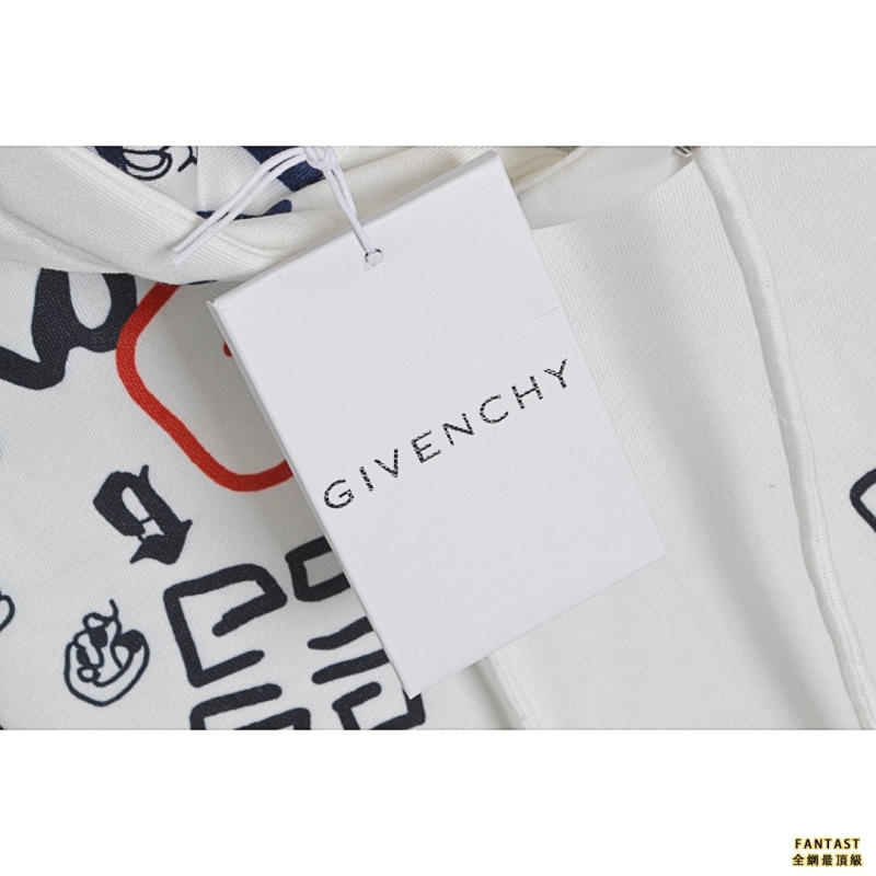Givenchy/紀梵希 22Fw 滿印塗鴉連帽衛衣
