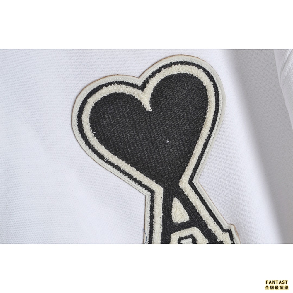 Ami 愛心刺繡圓領衛衣