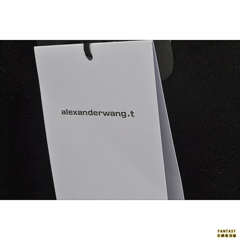Alexander Wang/壓力山大王 立體發泡印花圓領衛衣