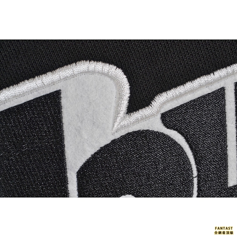 Louis Vuitton/路易威登 LV 22Fw 刺繡logo圓領衛衣