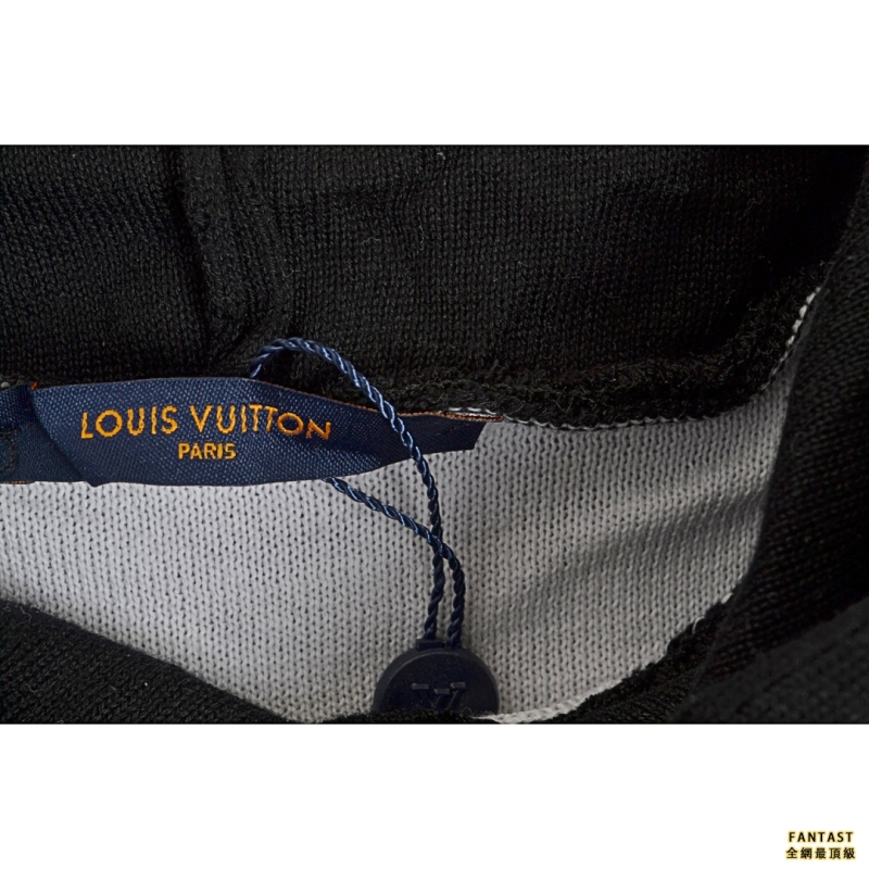 Louis Vuitton/路易威登 LV Monogram滿印漸變連帽衛衣