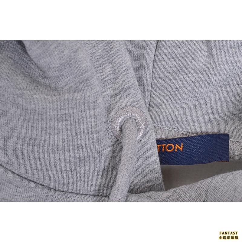 Louis Vuitton/路易威登 LV 21FW 綠牙刷繡帽衫