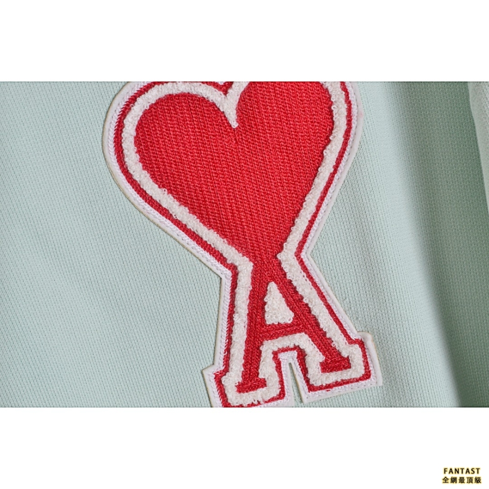 Ami 愛心刺繡圓領衛衣