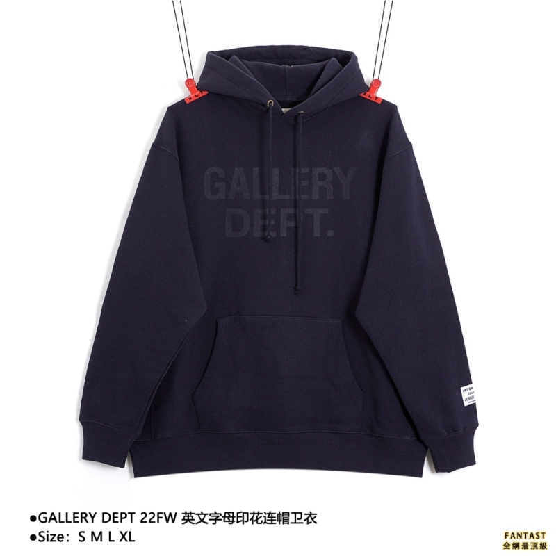 GALLERY DEPT 22FW 英文字母印花連帽衛衣