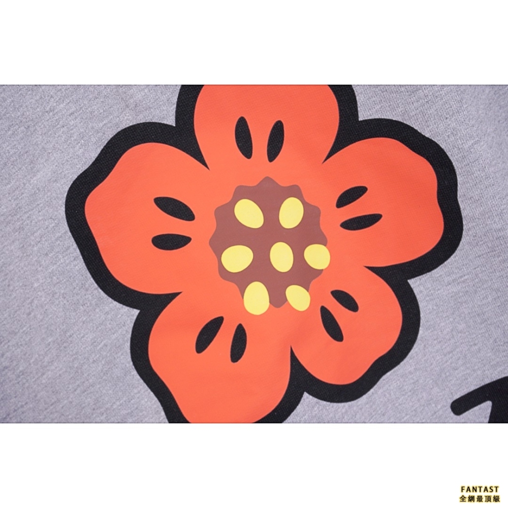 Kenzo/高田賢三 22Fw 海棠花印花圓領衛衣