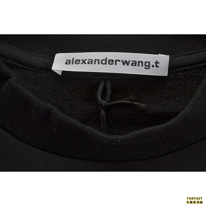 Alexander Wang/壓力山大王 立體發泡印花圓領衛衣