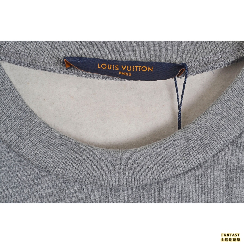 Louis Vuitton &amp;Nigo 21Fw 印花字母連帽衛衣