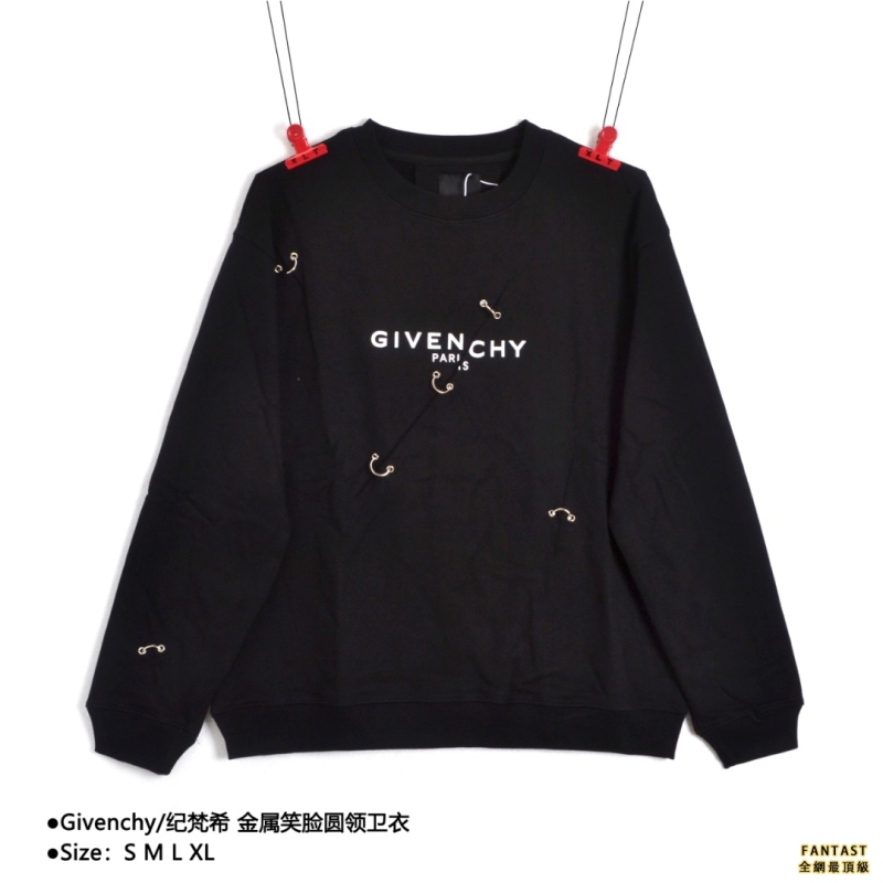 Givenchy/紀梵希 金屬笑臉圓領衛衣