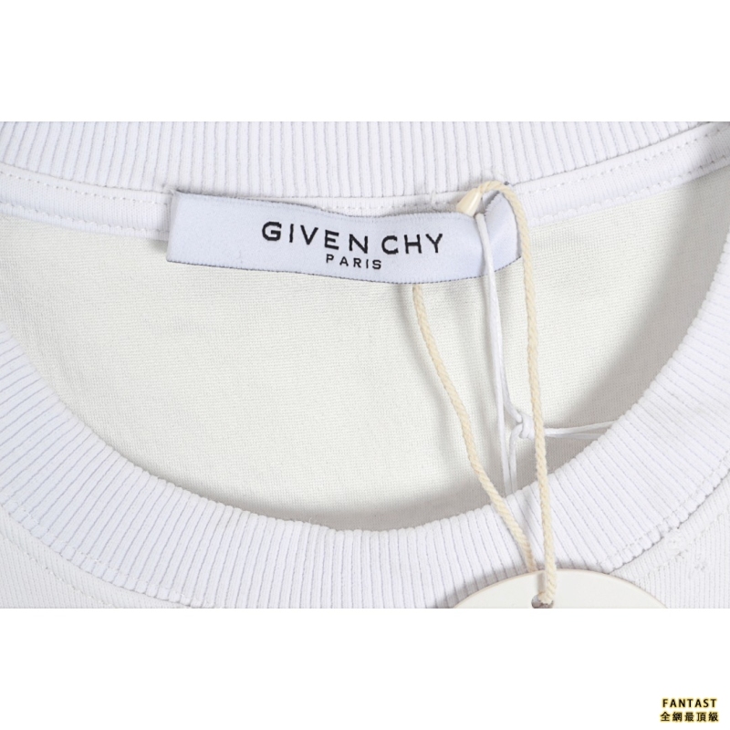 Givenchy/紀梵希經典大破洞字母印花圓領衛衣