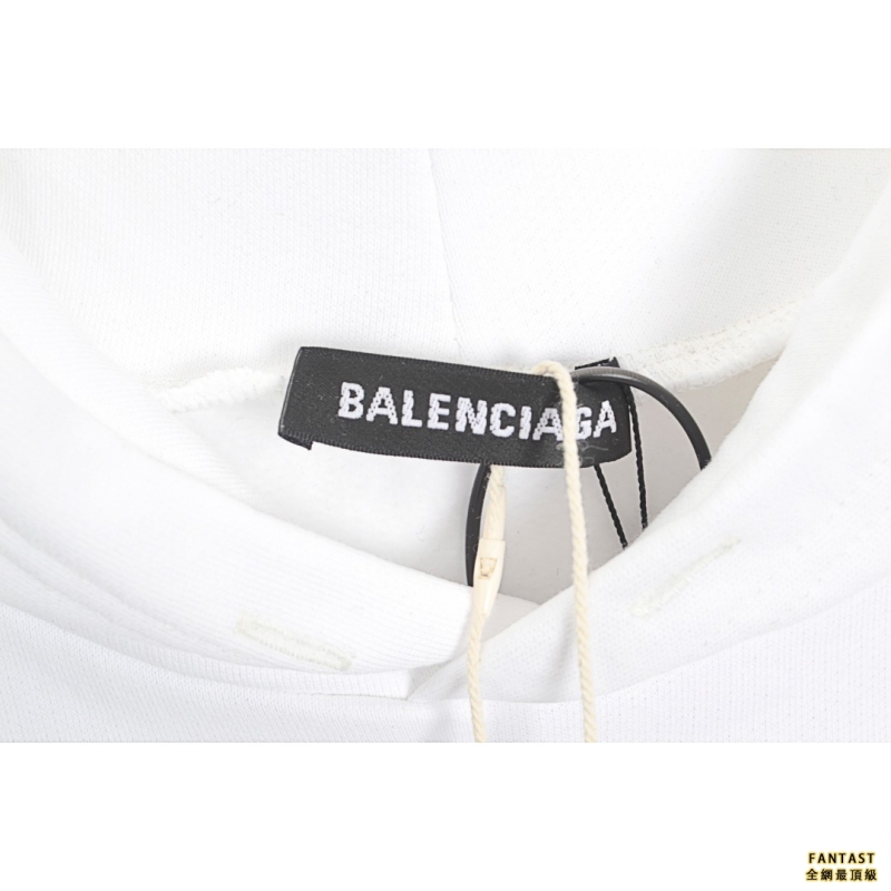 Balenciaga x NASA聯名款Logo繡標連帽衛衣