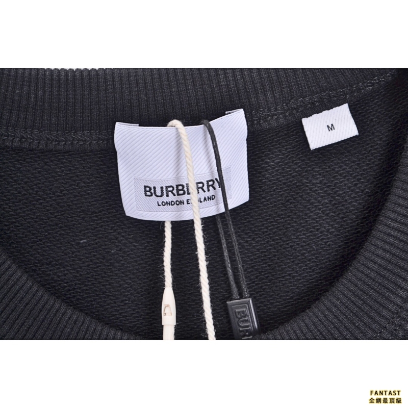 Burberry/巴寶莉 22FW 圓圈毛巾繡圓領衛衣