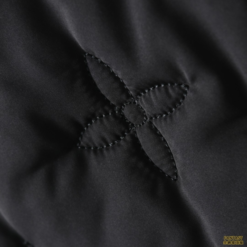 Louis Vuitton /路易威登  monogram輕軟夾棉束腰夾克棉襯衫