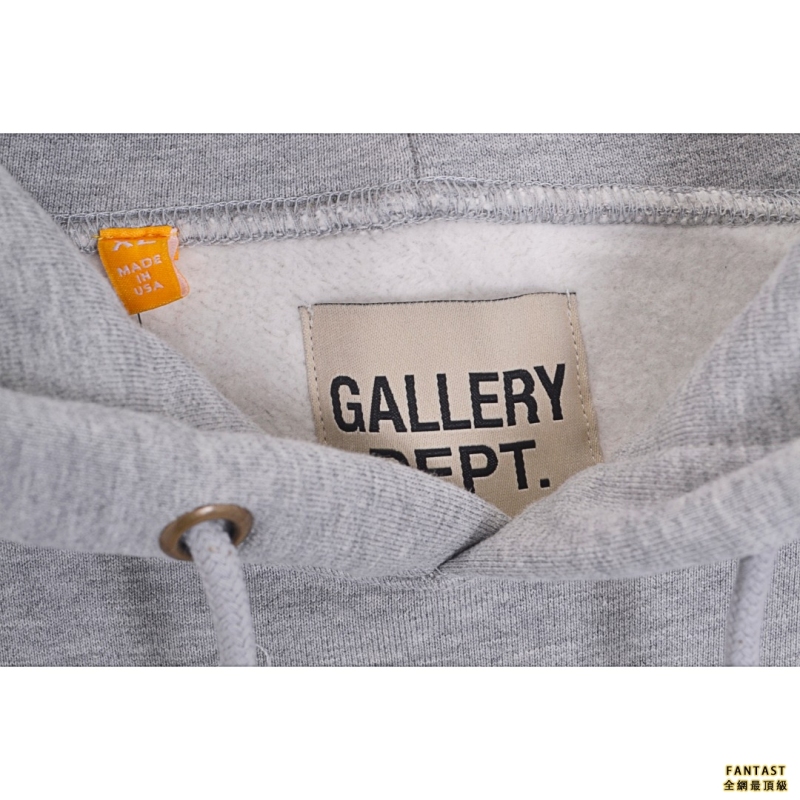 GALLERY DEPT 22FW 英文字母印花连帽卫衣