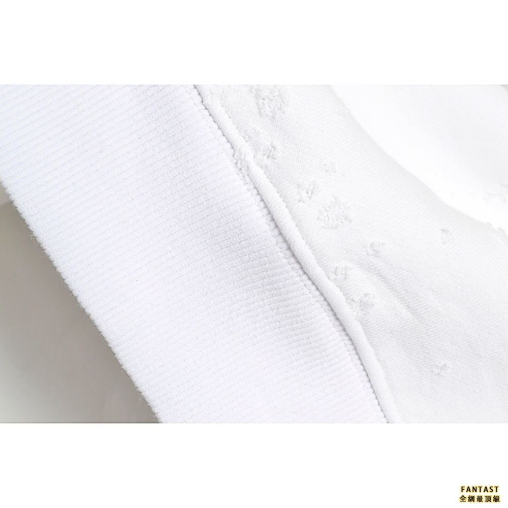 Givenchy/紀梵希經典大破洞字母印花圓領衛衣