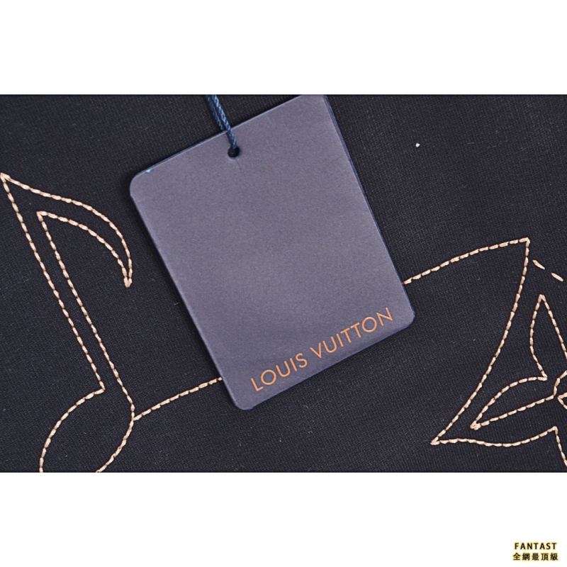 Louis Vuitton/路易威登 LV 22FW 五線譜刺繡圓領衛衣