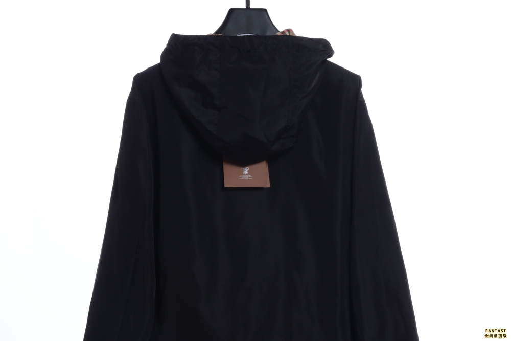 Burberry巴寶莉 經典小格子雙面夾克外套 