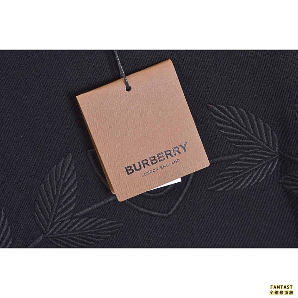 Burberry/巴寶莉 22FW 橡木葉橄欖枝徽章刺繡圓領衛衣