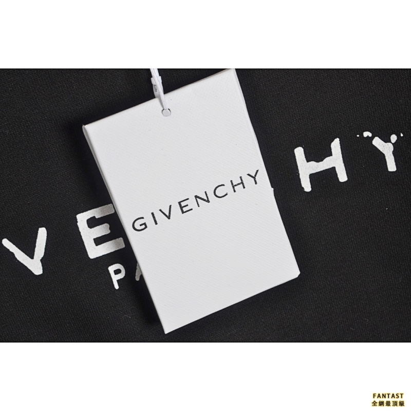 GIVENCHY/紀梵希 經典破壞字母印花圓領衛衣