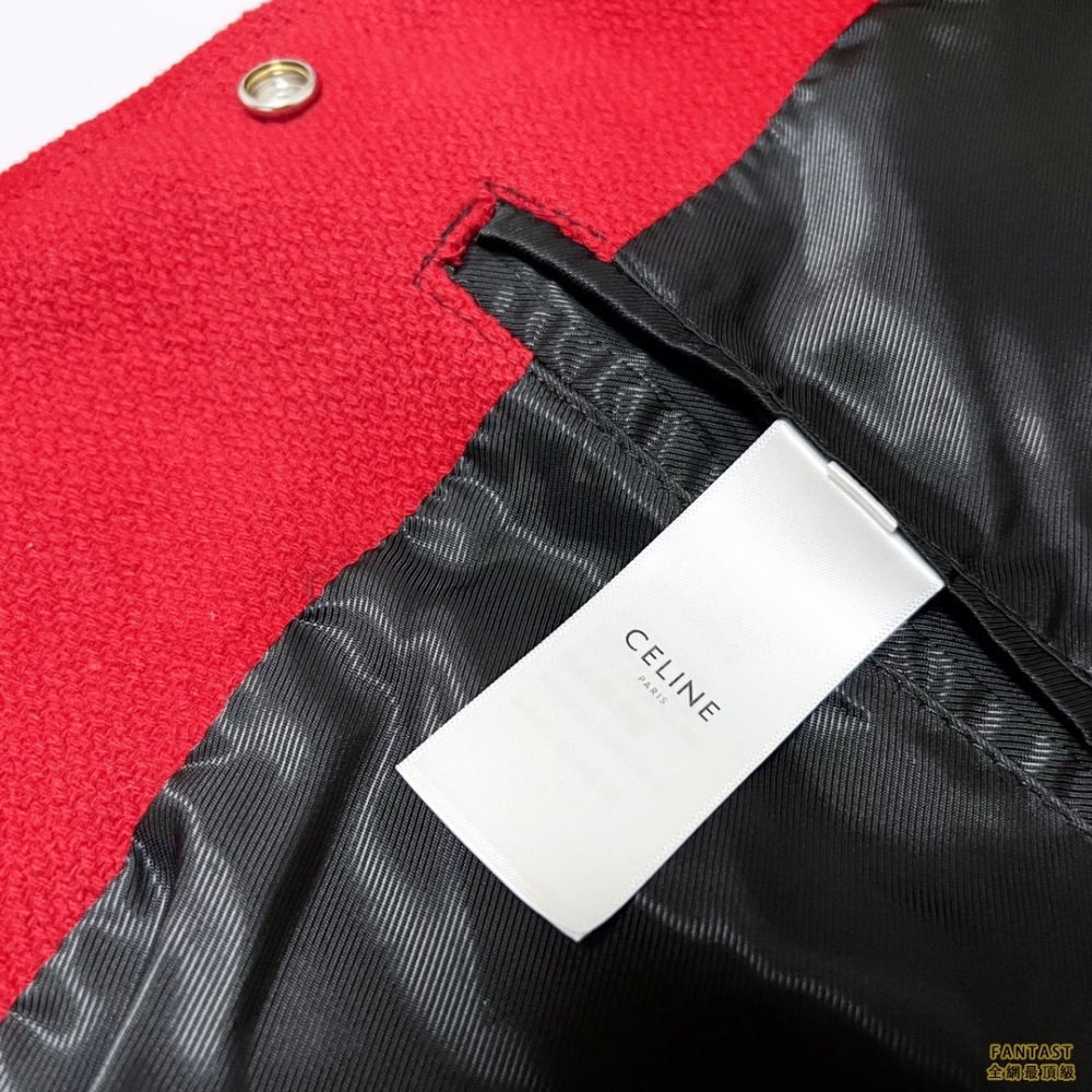 【賽琳 HEDI 22FW 皮袖棒球服】