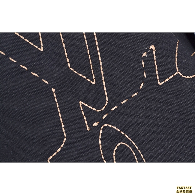 Louis Vuitton/路易威登 LV 22FW 五線譜刺繡圓領衛衣