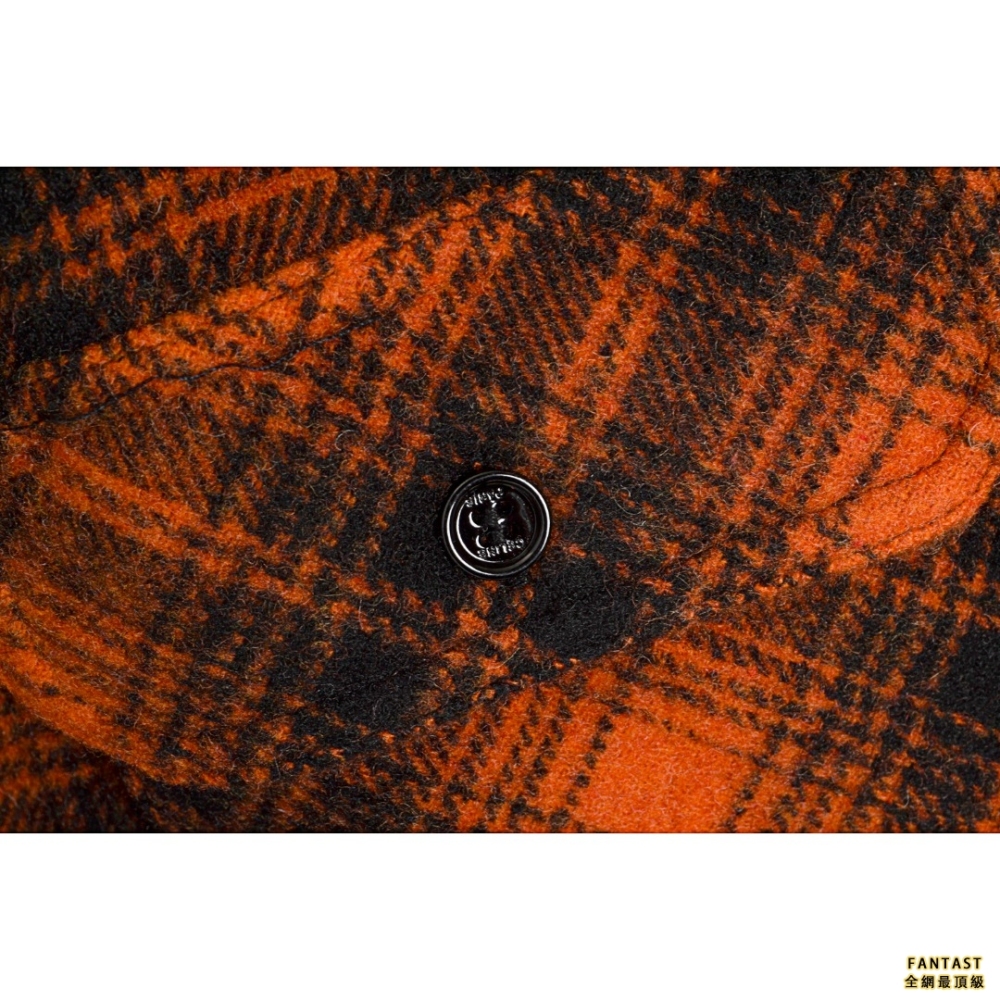CELINE/賽琳 22SS 羊毛格子長袖襯衫