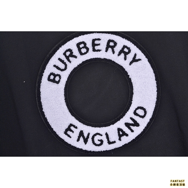 Burberry/巴寶莉 22FW 圓圈毛巾繡圓領衛衣