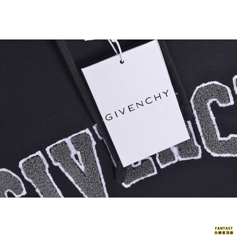 Givenchy/紀梵希 22SS 鏤空字母刺繡連帽衛衣帽衫